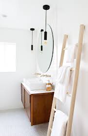 And i recommend these ideas to you too. Sarah Sherman Samuel Bathroom Refresh Diy Towel Ladder