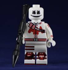 Buy items for any platform. Marshmellow Man Custom Printed Lego Inspired Fortnite Minifigure Atlanta Brick Co