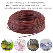 Check spelling or type a new query. Infrared Radiant Heating Cable Silicone Carbon Fiber Wire Electric Wire Heater Hotline For Floor Heating Wires Cables Aliexpress