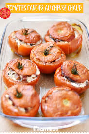Tomates Farcies Au Chevre Chaud Recette Recette Tomates Farcies Recettes De Cuisine Recette Tomate