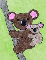 Koala Art Projects For Kids Kids Art Projects Bear Art Koala Drawing