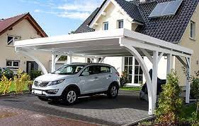 Carport 6x6 M Fichte Inkl 2 Leimholzbogen Ca 610x600 Cm Direkt Vom Hersteller Ebay Pergola Carport Carport Designs Pergola