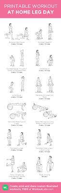 At Home Leg Day Leg Day Workouts At Home Workouts Legs Day