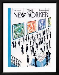 The New Yorker Cover March 6 1965 Framed Giclee Print Mario Micossi Allposters Com New Yorker Covers The New Yorker Cover Art