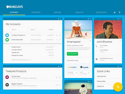 This Is My Barclays Bank Dashboard Re Design Using Material Design Guidelines For The First Time Material Design Design Guidelines Concept