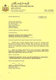Naskah pelantikan bantara tanya jawab pelantikan bantara.docx. Surat Rasmi Kepada Menteri Besar Pahang O Muharram