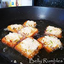 Cut each piece into four triangles. Quick Easy Prawn Toast Recipe