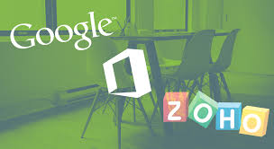 google apps vs office 365 vs zoho docs comparing