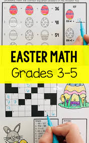 Check spelling or type a new query. Grades 3 4 5 Easter Math Upper Elementary Math Activities For Spring Addition Subtraction M Spring Math Activities Math Activities Elementary Easter Math