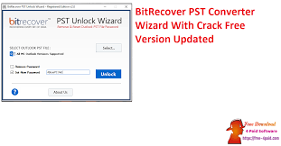 Enhanced user interface that allows . Bitrecover Pst Converter Wizard 12 4 With Crack Free Version Updated Free Download 4 Paid Software