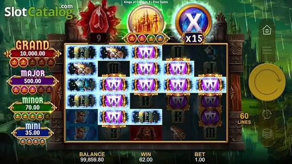 Kings of Crystals II Power Combo Slot Demo & Review ᐈ Play For Free