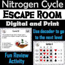 This is what we are devoted to do aiming to … Nitrogen Cycle Activity Escape Room Science Teaching Resources