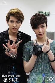 Blue Eyed K Pop Idols 336 Submitted Otp Edits Krislay Wufan Kris Zhang Yixing Lay Exo M Exo Lay Exo Kris Wu