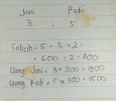 Perbandingan kelereng egi dan legi 3 : Rumus Perbandingan Selisih Uang Cara Golden