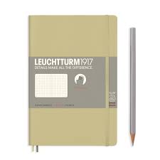 carnet b6 dot sable leuchtturm1917 carnet a couverture souple de taille b6 pages numerotees taille 12 5 x 19 cmnombre de page carnet papeterie sables