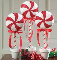 Pattern Mccalls M5262 Red White Peppermint Candy Christmas Decorations Candy Christmas Decorations Peppermint Christmas Christmas Diy