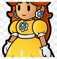 Print coloring page download pdf tags: Super Mario Clipart Daisy Paper Mario Daisy Png Download 42866 Pinclipart