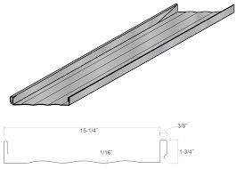 In most cases the trim pieces commonly used in these transition areas are required to overlap by 6 and have two continuous beads of caulking or sealant. Msl Standing Seam Panel Mueller Inc