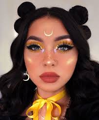 Ttdeye Egypt Blue Colored Contact Lenses Creative Makeup Looks Rave Makeup Halloween Makeup Looks