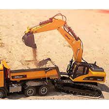 Excavator rc new huina 580 full metal & man tamiya work adventure in 1/14 1/16. 23 Channel Hobby Grade Remote Control Excavator Metal V4 Faire Com