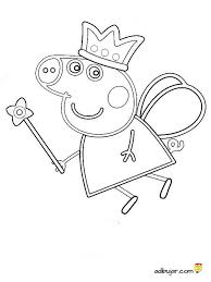 Peppa Pig Para Colorear Hada