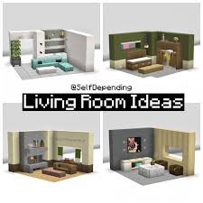 Luxury is one of the minecraft bedroom ideas with different elements. Here Are Some Living Room Ideas For Your World Minecraft