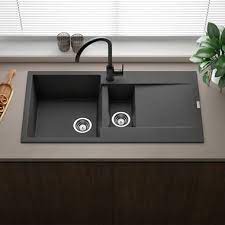 Black ceramic kitchen sinks ukzn moodle 2018/2019. Black Kitchen Sinks Save Up To 60 Today Tap Warehouse