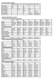 marmot size chart team one newport