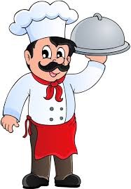 El Cocinero El Mesero Cuisinier Pergamano Animaux Basse Cour