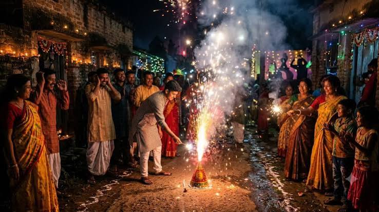 Firecracker rules : মাত্র ২ ঘণ্টা! কালীপুজো-ছটপুজোর বাজি পোড়ানোর সময় বাঁধল সরকার, ফানুসে নতুন নিয়ম | Kali Puja Diwali Chhath Puja Firecracker Guidelines Time 2 Hours Fanus New Rules ...