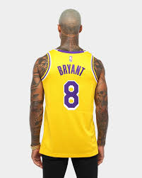Shop with afterpay on eligible items. Nike Los Angeles Lakers Kobe Bryant 8 Icon Edition Swingman Jersey Amarillo Purple White Culture Kings