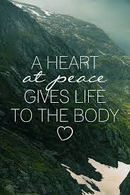 A Heart At Peace The Daily Quotes Life Inspirational Quotes Great Quotes