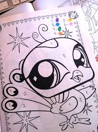 If it is right, don't be confused! Littlest Pet Shop Coloring Pages Peacock