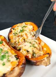 Loaded with cranberries and pecans. Stuffed Butternut Squash With Veggie Couscous My Gorgeous Recipes