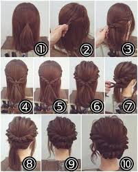 Braids Tutorial For Medium Hair Step By Step Shops 59 Super Ideas Long Hair Styles Short Hair Styles Diy Hairstyles