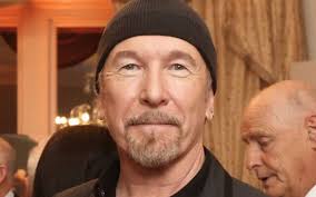 U2's The Edge, aka David Howell Evans, birthday