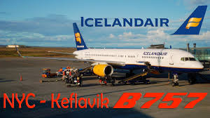Trip Report Icelandair Boeing 757 200 New York Jfk To Keflavik 1080p Hd