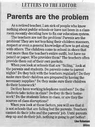 A small thank you to. Teacher Responds To Viral Parents Are The Problem Letter Her View From Home