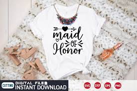 Download Maid Of Honor Svg Graphic By Designstore Creative Fabrica