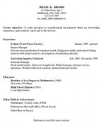 Full resume writing guide and resume sample for a computer scientist. Basic Resume Generator Middletown Thrall Library