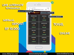 Link Alternatif Terbaru Totoharian Togel Via Pulsa Di 2020 Sydney Pelayan