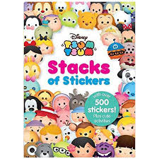 Disney Tsum Tsum Stacks Of Stickers Children Activity Book With More Than 500 Stickers