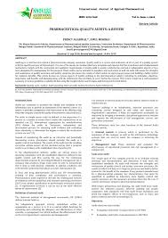 The questions are the ones that have been asked the most in recent years during every possible auditing job interview. Pdf Pharmaceutical Quality Audits A Review