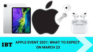 At this event, apple is likely to announce new ipad pro models, airtags, and more.the event. Apple Event 2021 Airtags New Ipads Airpods To Launch On March 23 Details Ibtimes India