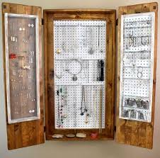 Jun 15, 2020 · probably the most inexpensive (and versatile) style of a cabinet door is the slab. The Ultimate Diy Rustic Jewelry Cabinet Attractive With Lots Of Storage