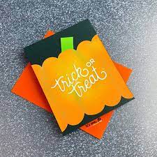Halloween cards to make topics, effects related to: Easy Diy Halloween Cards To Make With Minimal Supplies