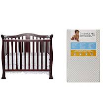 The best baby crib mattresses are comfy and, most importantly, safe—meaning they don't contain any harmful chemicals. Dream On Me Naples 4 In 1 Convertible Mini Crib With Dream On Me 3 Portable Crib Mattress White Cheap Baby Cribs Mini Crib Portable Crib