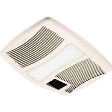 Asides that it will save you the additional cost of having to install light its led light is 11 watt and also adds an led night light of 2 watts. Broan Nutone Qt Series Very Quiet 110 Cfm Ceiling Bathroom Exhaust Fan With Incandescent Light And Heater Qtxn110hl The Home Depot Bathroom Exhaust Fan Exhaust Fan Bathroom Exhaust Fan Light