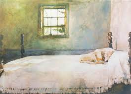 Adapalene/benzoyl peroxide is a prescription medication combination for the treatment of severe acne vulgaris; Andrew Wyeth Dog On Bed Giclee Print By Andrew Wyeth At 1stdibs
