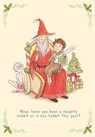 Now Have You Been A Naughty Hobbit Or A Nice Hobbit This Year Description From Pinterest Com I Searched For This On Bing Com The Hobbit Geek Christmas Geeky